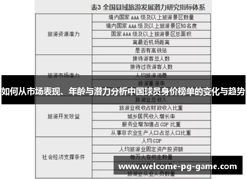 如何从市场表现、年龄与潜力分析中国球员身价榜单的变化与趋势